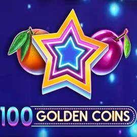 100 Golden Coins game by Amusnet Interactive – logo hosted on Spinsino Casino