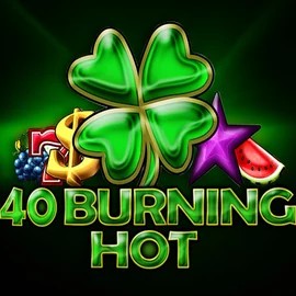 40 Burning Hot by Amusnet Interactive, showcased at spinsino.eu – game logo