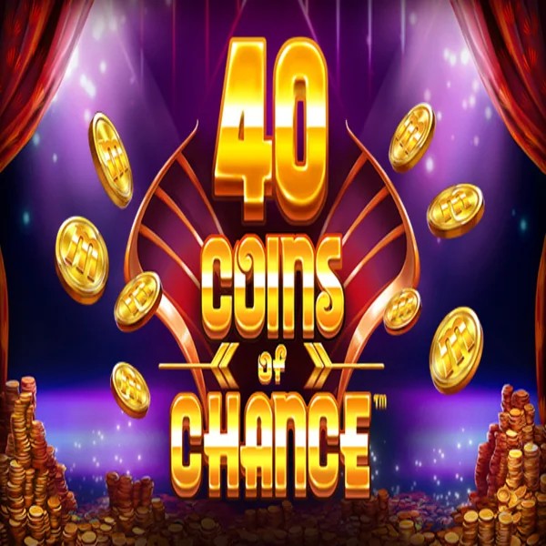 Slots logo of 40 Coins of Chance from SYNOT Games at Spinsino Casino