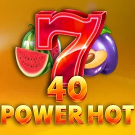 40 Power Hot online game logo by Amusnet Interactive on spinsino.eu