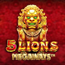 5 Lions Megaways logo by Pragmatic Play at Spinsino Casino