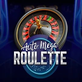 Auto Mega Roulette slot logo by Pragmatic Play at Spinsino Casino