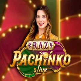 Live Casino logo of Crazy Pachinko from Evolution at Spinsino Casino