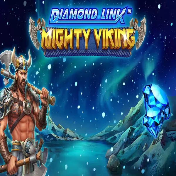 Diamond Link Mighty Viking logo by Greentube at Spinsino Casino