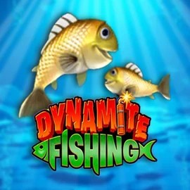 Dynamite Fishing slot logo by Inspired Gaming at Spinsino Casino