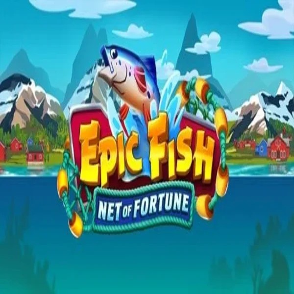Epic Fish Net of Fortune by Quickspin, showcased at spinsino.eu – game logo