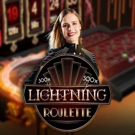 Lightning Roulette casino game by Evolution – featured logo at Spinsino Casino