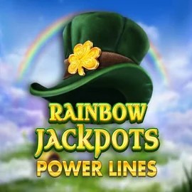 Jackpots logo of Rainbow Jackpots Power Lines from Red Tiger Gaming at Spinsino Casino