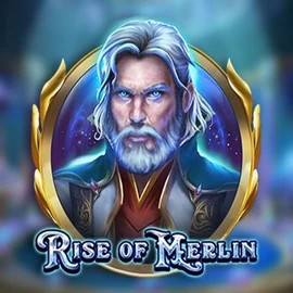 Rise of Merlin slot logo by Play'n GO at Spinsino Casino