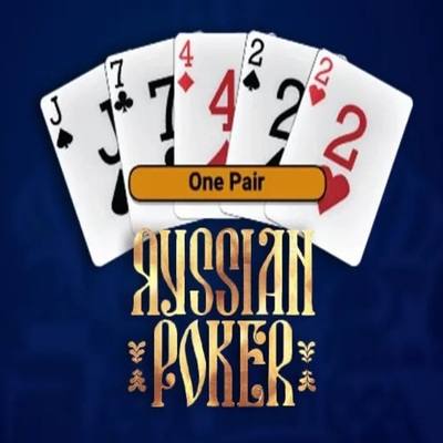 Russian Poker online game logo by OneTouch Games on spinsino.eu