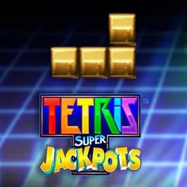 Tetris Super Jackpots by WMS, showcased at spinsino.eu – game logo
