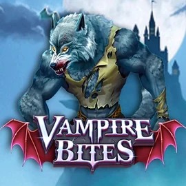 Vampire Bites online game logo by Amusnet Interactive on spinsino.eu